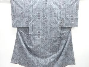 大正ロマン　花更紗模様着物